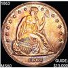 Image 1 : 1863 Seated Liberty Dollar UNCIRCULATED