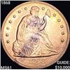 Image 1 : 1868 Seated Liberty Dollar CLOSELY UNCIRCULATED