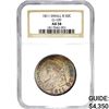 1811 Sm 8 O-109 Capped Bust Half Dollar NGC AU58