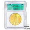1924 SG $20 Gold Double Eagle ICG MS63