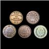 Image 2 : [5] Civil War Tokens HIGH GRADE
