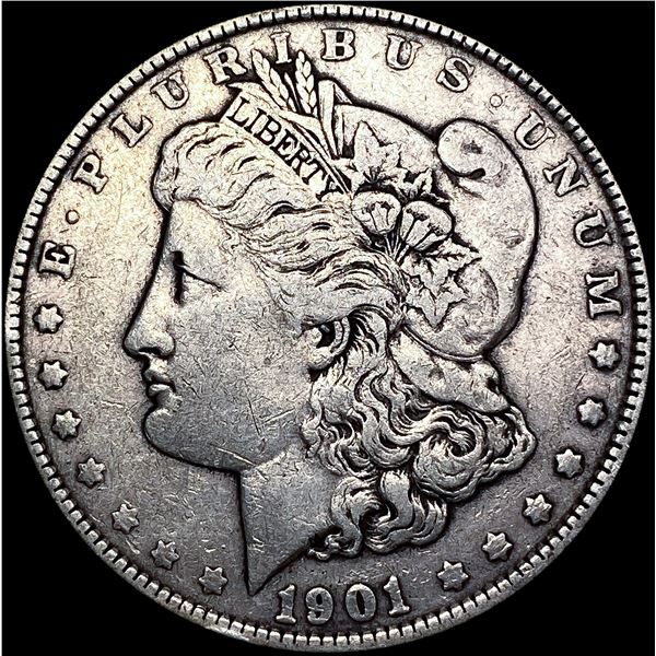 1901 Morgan Silver Dollar LIGHTLY CIRCULATED