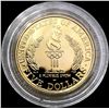 Image 2 : 1996-W US .25oz Gold Commem $5 GEM PROOF