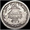 Image 2 : 1867-S Seated Liberty Half Dime NICELY CIRCULATED