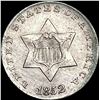 Image 1 : 1852 Silver Three Cent UNCIRCULATED