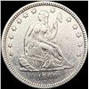 Image 1 : 1860 Seated Liberty Quarter CLOSELY UNCIRCULATED