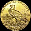Image 2 : 1915 $2.50 Gold Quarter Eagle CLOSELY UNCIRCULATED