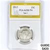 Image 1 : 1917 Standing Liberty Quarter PGA AU58 FH Type 1