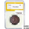 Image 1 : 1836 Large Cent PGA MS63