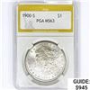 Image 1 : 1900-S Morgan Silver Dollar PGA MS63