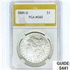 Image 1 : 1889-O Morgan Silver Dollar PGA MS60