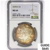 Image 1 : 1878-S Morgan Silver Dollar NGC MS64