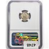 Image 2 : 1872 Seated Liberty Half Dime NGC AU58