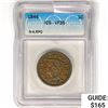 Image 1 : 1846 Braided Hair Large Cent ICG VF35 N-4,RPD