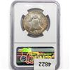 Image 2 : 1951-S Franklin Half Dollar NGC MS66