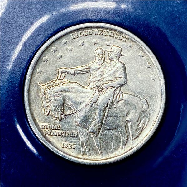 1925 Stone Mountain 50C w/ Confederate Stamps