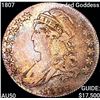 Image 1 : 1807 Bearded Goddess Capped Bust Half Dollar LIGHT