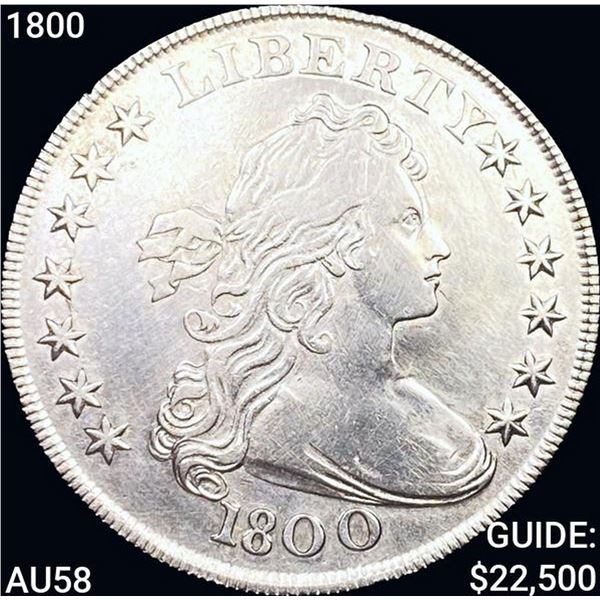 1800 Draped Bust Dollar CLOSELY UNCIRCULATED