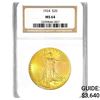 Image 1 : 1924 SG $20 Gold Double Eagle NGC MS64