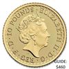 Image 1 : 2023 1/10 oz Gold Queen Britannia