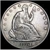 Image 1 : 1861 Seated Liberty Half Dollar CLOSELY UNCIRCULAT