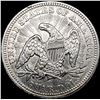 Image 2 : 1853 Arws & Rays Seated Liberty Quarter UNCIRCULAT
