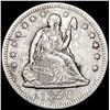 Image 1 : 1850-O Seated Liberty Quarter CLOSELY UNCIRCULATED