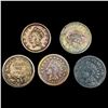 Image 1 : [5] Civil War Tokens HIGH GRADE