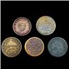 Image 2 : [5] Civil War Tokens HIGH GRADE