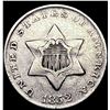Image 1 : 1852 Silver Three Cent NEARLY UNCIRCULATED
