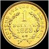 Image 2 : 1853 Rare Gold Dollar CLOSELY UNCIRCULATED