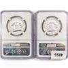 Image 2 : (2) Franklin Silver Half Dollar NGC PF67 1957-1961