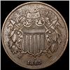 Image 1 : 1865 Two Cent Piece CLOSELY UNCIRCULATED