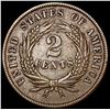 Image 2 : 1865 Two Cent Piece CLOSELY UNCIRCULATED