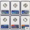 Image 2 : (6) 1960-D Roosevelt Silver Dimes NGC MS66 FT