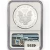 Image 2 : 2021-W A.S.E. NGC PF70 UC Heraldic Eagle T-1