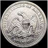 Image 2 : 1858 Seated Liberty Quarter CLOSELY UNCIRCULATED