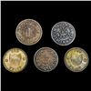 Image 2 : [5] Civil War Tokens HIGH GRADE
