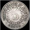 Image 2 : 1867 Shield Nickel LIGHTLY CIRCULATED