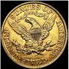 Image 2 : 1900 $5 Gold Half Eagle CLOSELY UNCIRCULATED