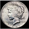 Image 1 : 1921 Silver Peace Dollar CLOSELY UNCIRCULATED
