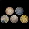 Image 2 : [5] Civil War Tokens HIGH GRADE