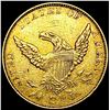 Image 2 : 1836 $2.50 Gold Quarter Eagle CLOSELY UNCIRCULATED