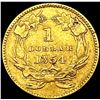 Image 2 : 1854 Rare Gold Dollar LIGHTLY CIRCULATED