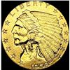 Image 1 : 1908 $2.50 Gold Quarter Eagle NEARLY UNCIRCULATED