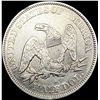 Image 2 : 1858 Seated Liberty Half Dollar CLOSELY UNCIRCULAT