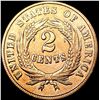 Image 2 : 1864 Two Cent Piece UNCIRCULATED