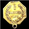 Image 2 : 1855 Octagonal California Gold Quarter HIGH GRADE
