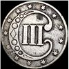 Image 2 : 1853 Silver Three Cent CLOSELY UNCIRCULATED