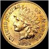 Image 1 : 1881 Red Indian Head Cent CLOSELY UNCIRCULATED
